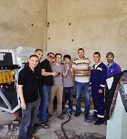 Ferro Rod Flat Bar Cutting Machine 48T/MIN de GUTE GQ40A 32*32MM 27