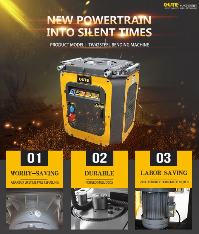 Dobrador de barra 450N/MM2 de a&ccedil;o autom&aacute;tico 810*760*860mm 370kg 0