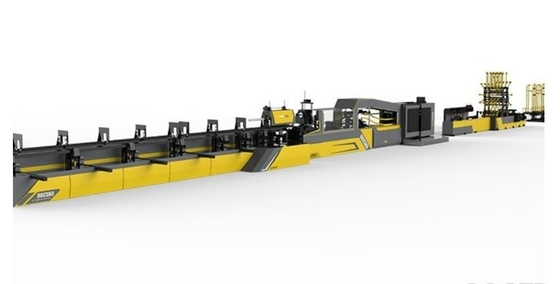 comprar linha 300mm ISO9001 da máquina de soldadura da viga do fardo da barra de aço de 380V 50HZ auto online manufacture