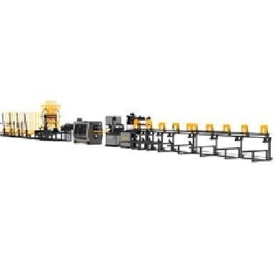 comprar linha automática de aço Siemens de Truss Girder Welding do soldador da resistência do fardo do Rebar de 12m online manufacture