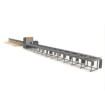 comprar Linha 22n/Min Rebar Cutting Line da tesoura do Rebar do controle do PLC do CNC online manufacture