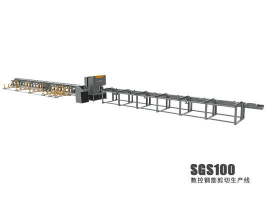 comprar Rebar máximo do CNC do comprimento 12m da tesoura que corta e linha de corte 22n/Min online manufacture
