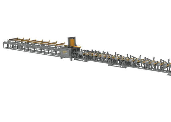 Linha de corte 100m/Min do Rebar hidráulico automático do CNC da largura 500mm do de ponta