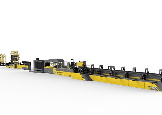 comprar máquina de soldadura automática 380V da viga do fardo da barra de aço de 300mm online manufacture