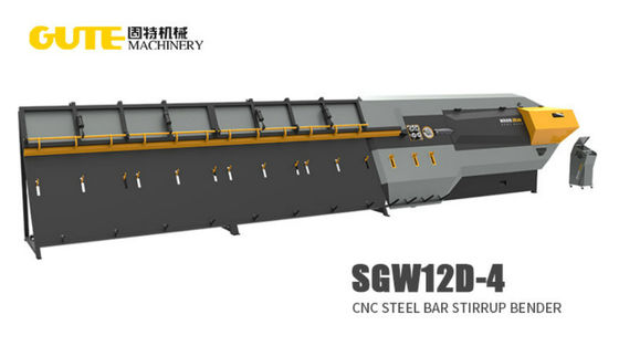 máquina de dobra automática do estribo do CNC do poder pleno de 13mm para estradas